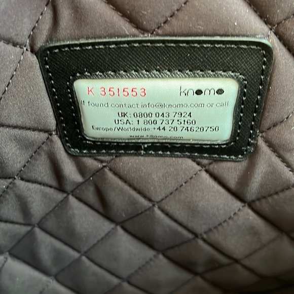 KNOMO London quilted bag - Picture 3 of 5